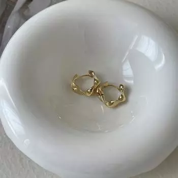 Изысканный дизайн Mobius ушная пряжка женская индивидуальность простые простые серьги-кольца модные и универсальные новые серьги ушная пряжка 925 Silver Needle