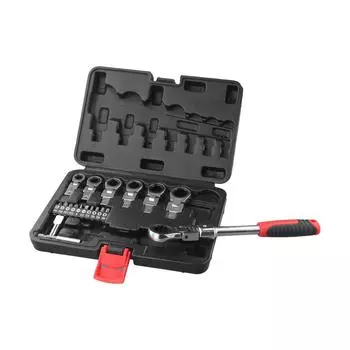 Изысканный гаечный ключ с храповым механизмом, легкая отвертка с гибкой головкой