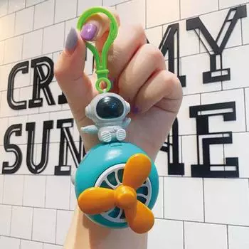 Изысканный игрушечный брелок в виде динозавра, тянущий веревку, вращающийся вертолет, брелок в виде астронавта для девочек green-astronaut