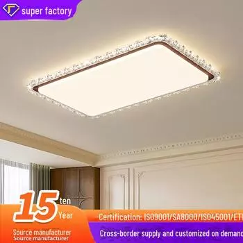 Изысканный комплект хрустальных потолочных светильников для гостиной, прихожей и спальни