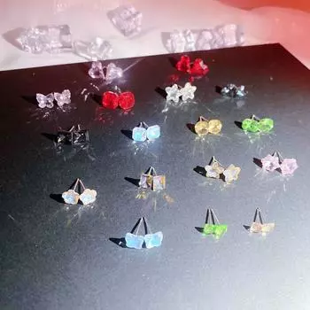 Изысканный комплект серег из серебра 925 пробы с цирконием: Легкий, роскошный и универсальный ежедневный уход за ушами.