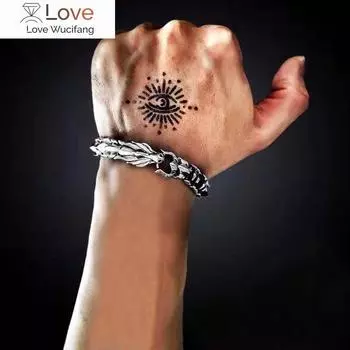 Изысканный модный золотой браслет с драконом, индивидуальный браслет в стиле хип-хоп с драконом, браслет-цепочка с животными, подвеска, мужские ювелирные аксессуары 19cm