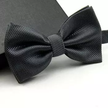 Изысканный мужской модный однотонный галстук-бабочка, свадебный галстук-бабочка, новинка, смокинг, регулируемый галстук 1
