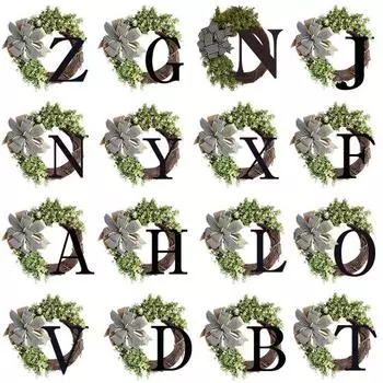 Изысканный не требующий полива полосатый бант-венок подвеска эвкалиптовая дверь балконная поставка B