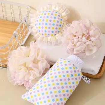 Изысканный шарик для ванны с пеной, мягкий, пенящийся цветок для ванны, средство для купания, шарик для душа с подсолнухом, очистка тела