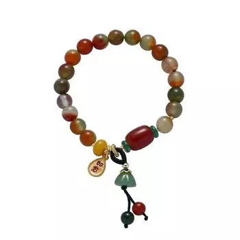 Изысканный Шарм Новый Китайский Стиль Браслет Ювелирные Изделия Аксессуары Бисерное Кольцо На Руку Женщины Bracelet