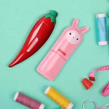 Изысканный устойчивый к падениям герметичный флакон для игл, экономящий место, туба для швейного цеха C