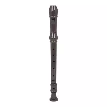 J32 ABS Сопрано Descant Блокфлейта в немецком стиле с 8 отверстиями G Key Аппликатура Блокфлейта Инструмент с кофейный