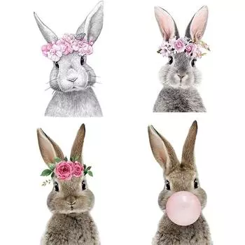 J505 # милый маленький кролик кошка наклейка на автомобиль виниловая наклейка водонепроницаемые украшения автомобиля наклейки A-13cm-Longest Side