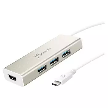J5 JCH451 HDMI adapter USB multi hub Type-C +