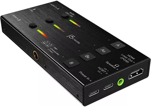 j5 создать JVA06 Dual HDMI 4K Passthrough Capture Board