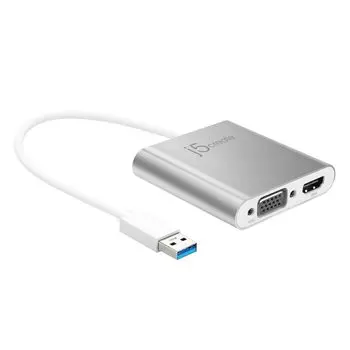 j5create Адаптер USB на двойной дисплей 3.0 VGA&HDMI JUA360-EJ