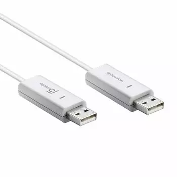 j5create Link Cable WORMHOLE SWITCH передача данных между данными мыши Windows Скорость передачи Совместимо с Windows 7 или более поздней версии USB2.0 1,8 м [Взаимная