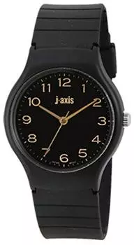 [J-Axis] Часы Простые пластиковые часы TCL59-BK Черные