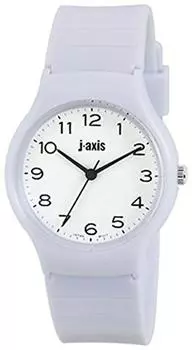 [J-Axis] Часы Простые пластиковые часы TCL59-W Белые