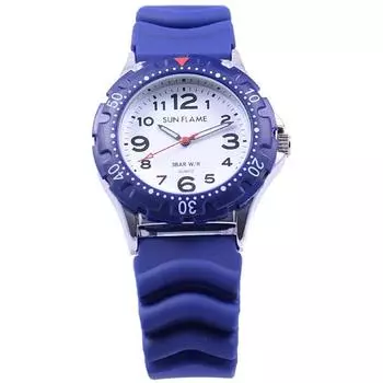 J-AXIS Men s MJG-D87-BL (SF MIJ Made in Japan Quartz Men s Sun Flame) Round Watch Black Alloy