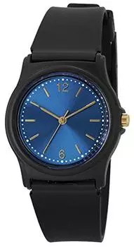 [J-Axis] Наручные часы с тонким пластиковым ремешком VG01-BL черные