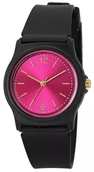 [J-Axis] Наручные часы с тонким пластиковым ремешком VG01-PI черные