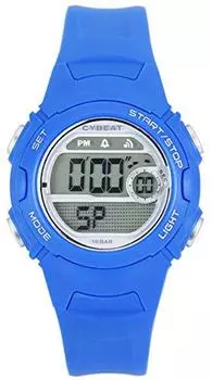 [J-Axis] Спортивные часы 10 ATM Водонепроницаемые цифровые часы ACY16-BL Женские синие