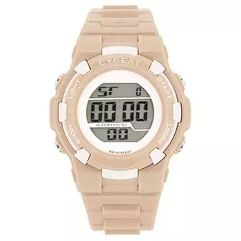 J-AXIS Unisex ACY23-BE (Digital Women s Beige Sun Flame) Watch