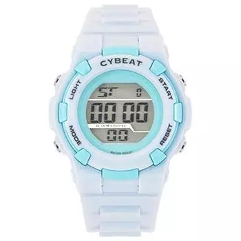 J-AXIS унисекс ACY23-BL (Цифровые женские светло-голубые солнечные пламена) часы