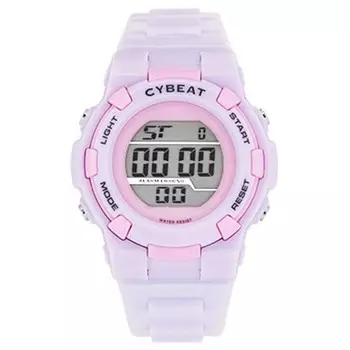 J-AXIS унисекс ACY23-PU (Цифровые женские светло-фиолетовые солнечные пламена) часы