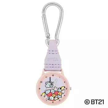 J-AXIS унисекс BT-HC02-KO (BT21minini Hook Watch BT21 Character hook Watch Sun Flame) часы