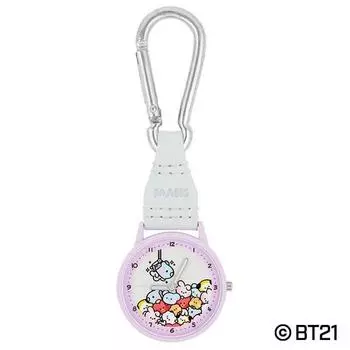 J-AXIS унисекс BT-HC02-MA (BT21minini Hook Watch BT21 Character hook Watch Sun Flame) часы