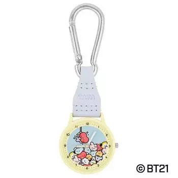 J-AXIS унисекс BT-HC02-TA (BT21minini Hook Watch BT21 Character hook Watch Sun Flame) часы