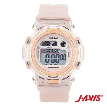 J-AXIS Unisex CF2C0009-PI (Digital Watch Cybeat 7 Color Light Sun Flame) Watch