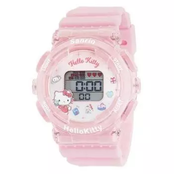 J-AXIS унисекс CR3C0003-KT (Цифровые часы Sanrio Kitty Sun Flame) часы