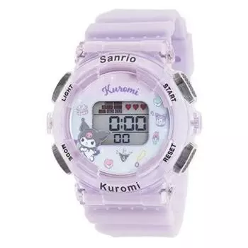 J-AXIS унисекс CR3C0003-KU (Цифровые часы Sanrio Kuromi Sun Flame) часы