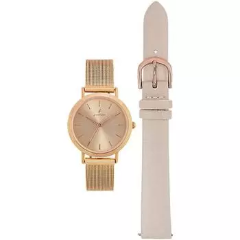 J-AXIS Unisex GJC13-BE (SF grandjour Change Belt Watch Sun Flame) Watch