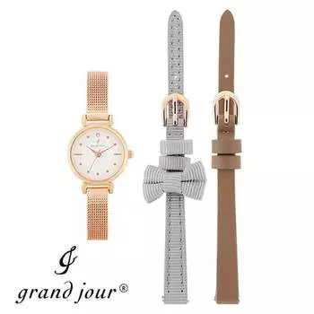 J-AXIS унисекс GJC15-PG (SF grandjour Изменить пояс Sunflame Sun Flame) часы