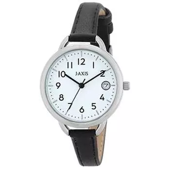 J-AXIS унисекс HL264-BK (Пламя Солнца) Круглые аналоговые часы