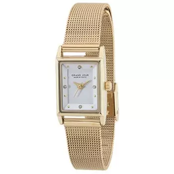 J-AXIS унисекс MJ-GJUA05-G (Женский сетчатый пояс Sun Flame) часы