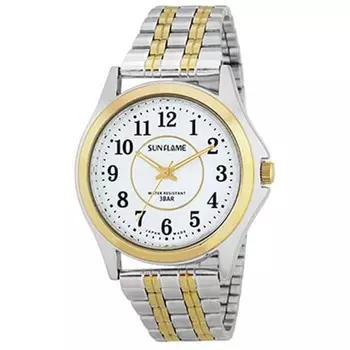 J-AXIS унисекс MJG-A27-TW (SF Солнце Пламя) Круглые аналоговые часы