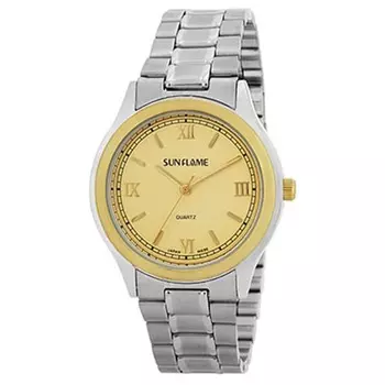 J-AXIS унисекс MJG-AB13-T (SF Солнце Пламя) Круглые аналоговые часы