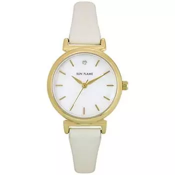 J-AXIS унисекс MJL-AB11-W (SF Солнце Пламя) Круглые аналоговые часы