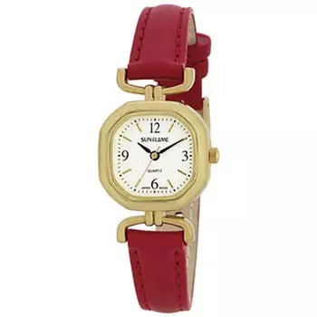 J-AXIS Unisex MJL-AB18-RE (SF Sun Flame) Square Watch Analog