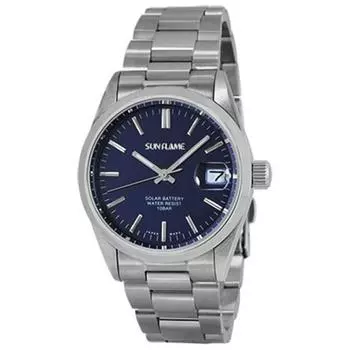 J-AXIS унисекс MJZ005-BL (SUNFLAME Солнечное пламя Солнца) Смотреть аналоговый