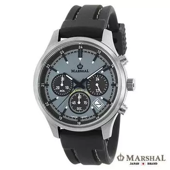 J-AXIS Unisex MRZ022-PGY (Rubber Strap Sun Flame) Watch