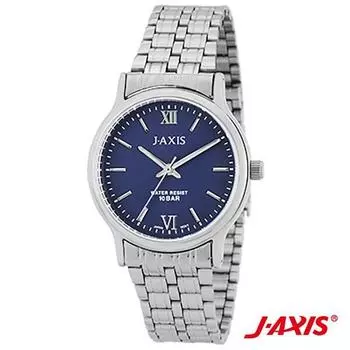 J-AXIS унисекс NAG58-SBL (Легко читаемые часы 10 атм водонепроницаемые Sun Flame) часы