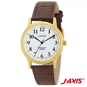 J-AXIS унисекс NAG59-GW (Легко читаемые часы 10 атм водонепроницаемые Sun Flame) часы