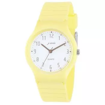 J-AXIS унисекс TCL74-YE (Женское желтое солнечное пламя) часы