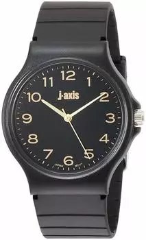 [J-Axis] Watch Simple Plastic Watch TCG59-BK Black
