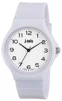[J-Axis] Watch Simple Plastic Watch TCG59-W White