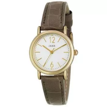 J-AXIS женские BL1135-BR (Модные женские часы Brown Sun Flame) Круглые часы коричневые аналоговые