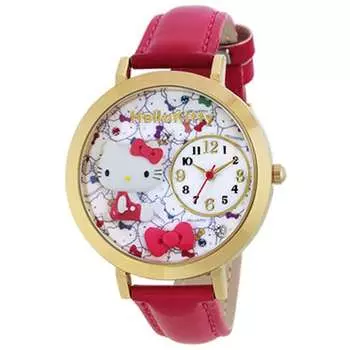 J-AXIS женские MJSR-F07 (Красный КИТТИ Солнце Пламя) Смотреть аналоговый