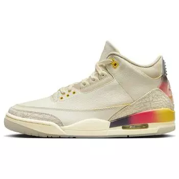 J. Balvin x Air Jordan 3 Retro Medelln Sunset унисекс кроссовки кремовые многоцветные FN0344-901 41